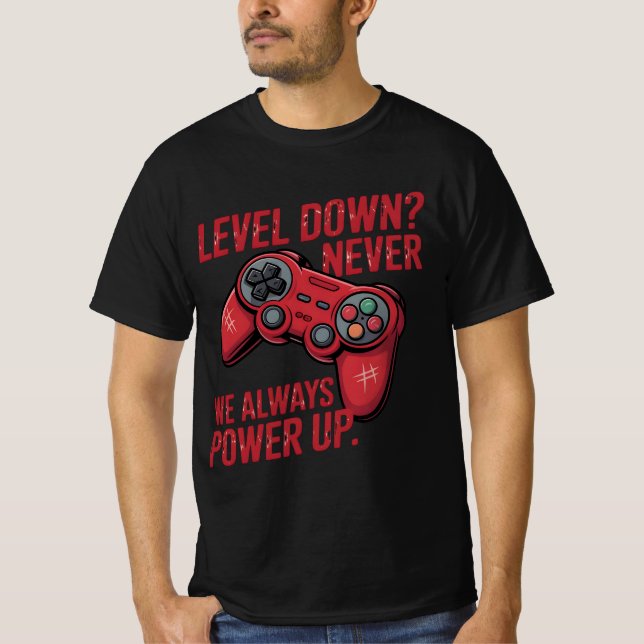Camiseta Motivacional Gamer Controller (Anverso)