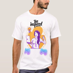 Camiseta Motivacional inspirado por la fuerza