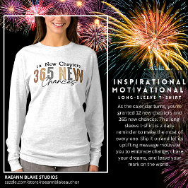 Camiseta Motivacional inspiradora de Larga Manga