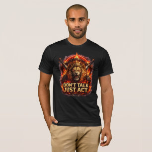 Camiseta Motivacional León Sin Miedo