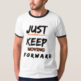Camiseta Motivacional Masculina 'Sigue Adelante'