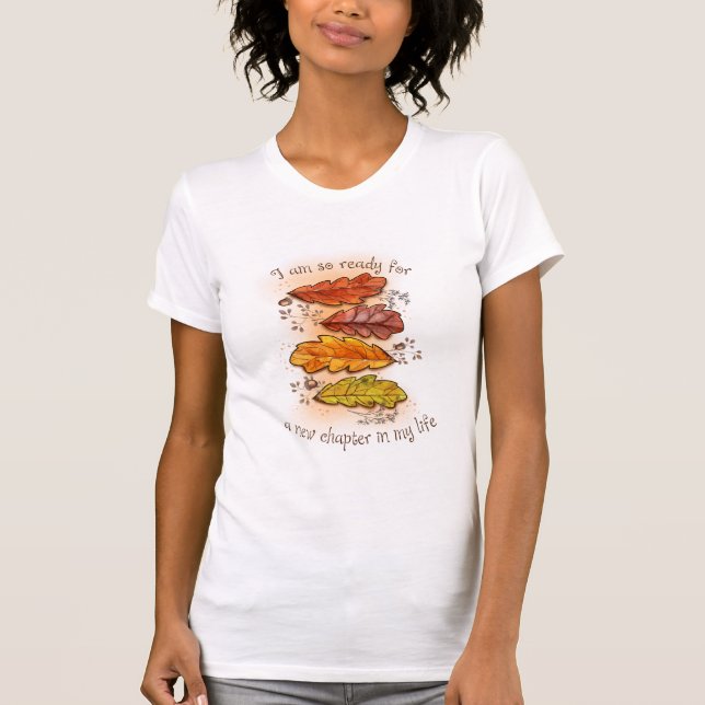 Camiseta Motivacional "Nuevo Capítulo" para Mujere (Anverso)