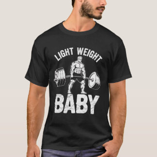 Camiseta Motivacional para Bebé de Peso Ligero