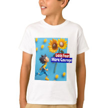 Motivacional Tee Shirt del girasol, regalos perfec