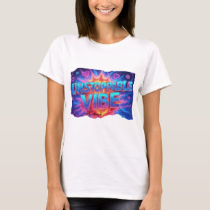 Camiseta Motivacional Vibe Imparable - Positiva E