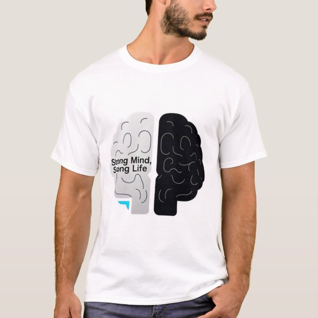 Camiseta Motivadora de Vida Fuerte (Anverso)