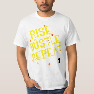 Camiseta motivadora Repite tendencia hostil ascend