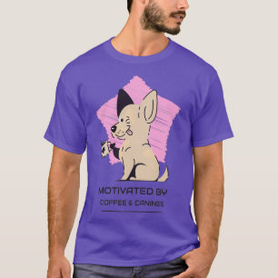 Camiseta Motivados Por Café Y Caninas 1