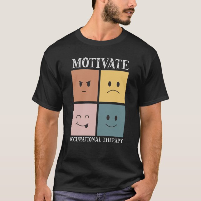 Camiseta Motivate Occupational Therapy Assistant OT Squad   (Anverso)
