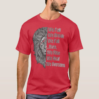 Camiseta Motivation Workout Quotes Lion Mindset Training