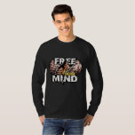 Camiseta Motivational Graphic Long Sleeve T-Shirt for Men<br><div class="desc">Break limits and unlock your potential with this powerful Free Your Mind graphic long sleeve T-shirt. Featuring a bold brain illustration with strong typography, this design represents creativity, independent thinking, and mental strength. Perfect for thinkers, creatives, entrepreneurs, and anyone who believes in pushing boundaries and expanding their mindset. Great for...</div>