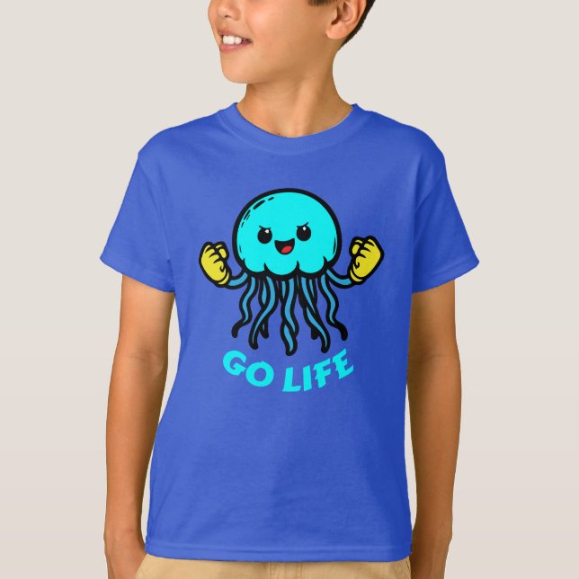 Camiseta motivational jellyfish (Anverso)