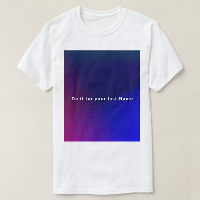 Camiseta Motivational quote design  (Diseño del anverso)