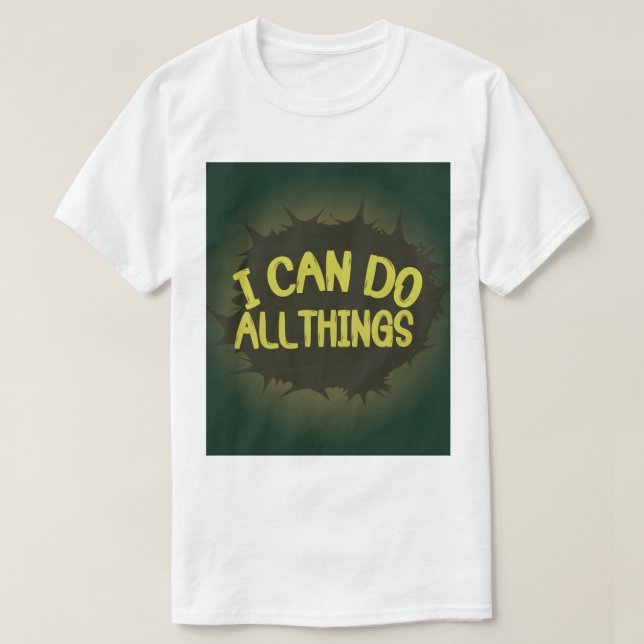 Camiseta Motivational Quote T-Shirt (Diseño del anverso)