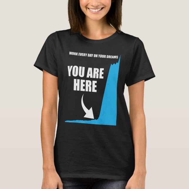 Camiseta Motivational  Your are here  Success Motivation (Anverso)
