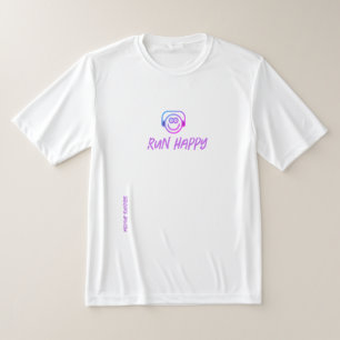 Camiseta Motive Runner Run Happy Moisture Tee