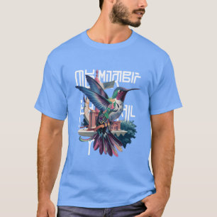 Camiseta Motivo animal de colibrí amigo de pájaros