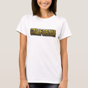 Camiseta Motivo Artístico CALIFORNIA Naranja Motivo Artísti