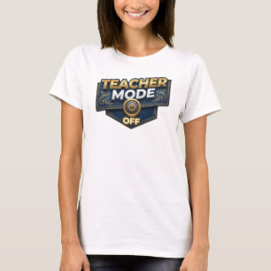 Camiseta Motivo Artístico Captivador Naranja MODO ENSEÑANZA