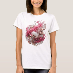 Camiseta Motivo Artístico de ARTE ABSTRACTO de Plata Hermos
