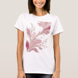 Camiseta Motivo artístico de ARTE ABSTRACTO Plata Afilada