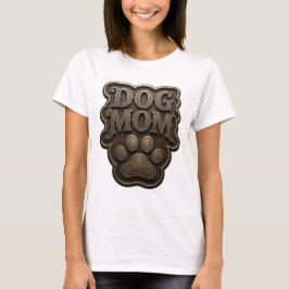 Camiseta Motivo artístico de oro ingenioso MADRE PERRA