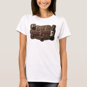 Camiseta Motivo Artístico Dorado con Estilo REGALA AL QUE S