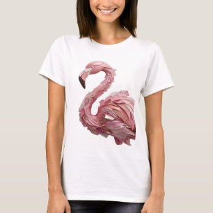 Camiseta Motivo Artístico FLAMENCO de Plata Fría