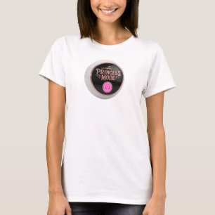 Camiseta Motivo Artístico Modo PRINCESA Rojo Intenso