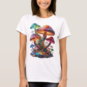 Camiseta Motivo Artístico Plateado Icónico NO DETECTABLE