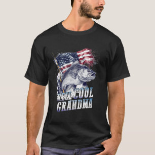 Camiseta Motivo de abuela genial de carrete de mujeres band