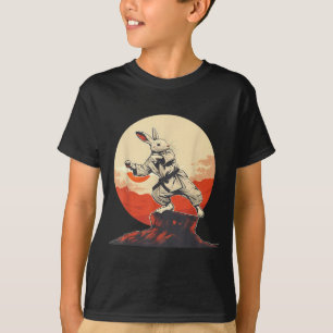 Camiseta Motivo de conejo de karate Taekwondo Jiu-Jitsu MMA