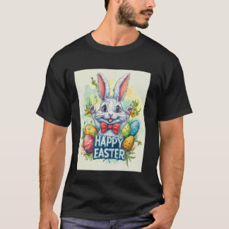 Camiseta Motivo de conejo de Pascua lindo, conejo de Pascua