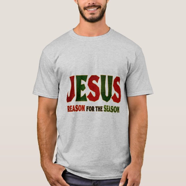 Camiseta Motivo de Jesús para la temporada (Anverso)