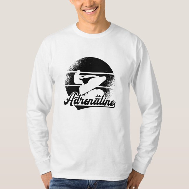 Camiseta Moto acuática Adrenalina Deportes acuáticos Jetski (Anverso)