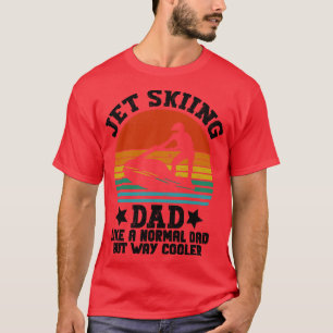 Camiseta moto acuática regalo idea vintage retro Jet skiing