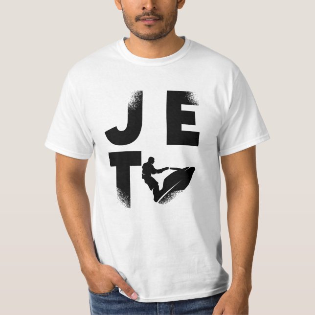 Camiseta Moto acuático Jetski (Anverso)