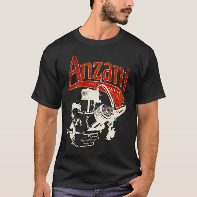 Camiseta Moto anzani (Anverso)
