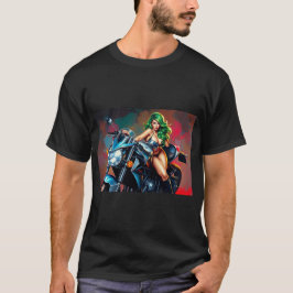 Camiseta moto babe