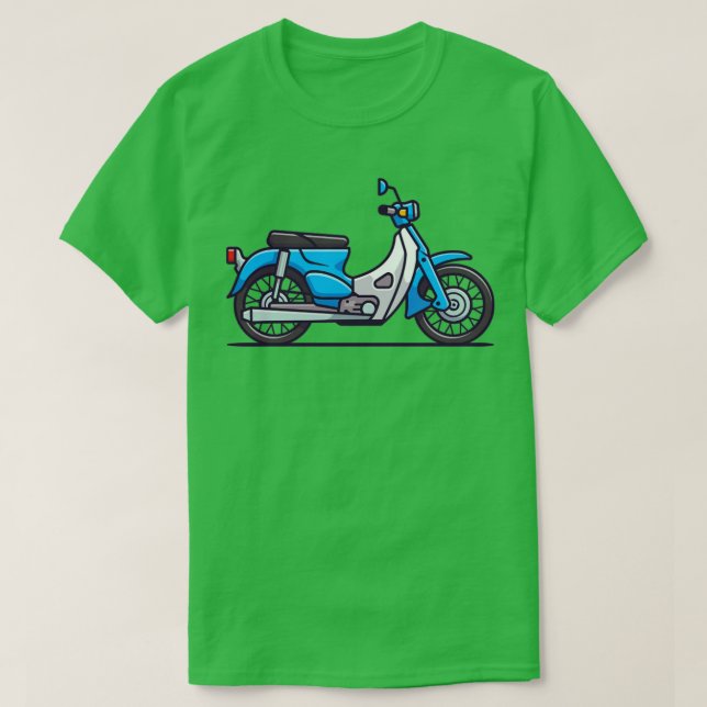 Camiseta Moto clásico (Diseño del anverso)