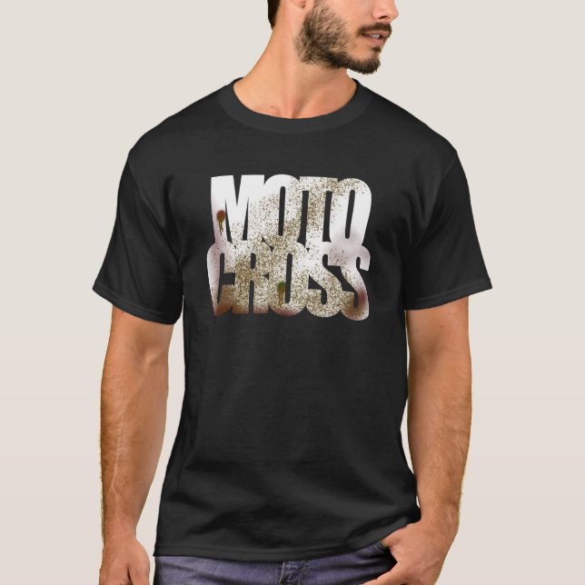 Camiseta Moto Cross Dirt Look (Anverso)