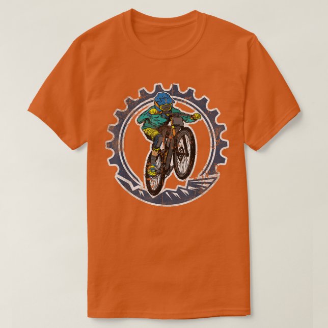 Camiseta Moto de ciclismo de montaña Mo (Diseño del anverso)