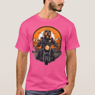 Camiseta Moto de ciclismo para perros sin sangre