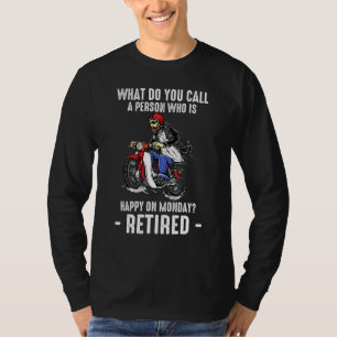 Camiseta Moto de ciclismo retirado lunes Moto 1