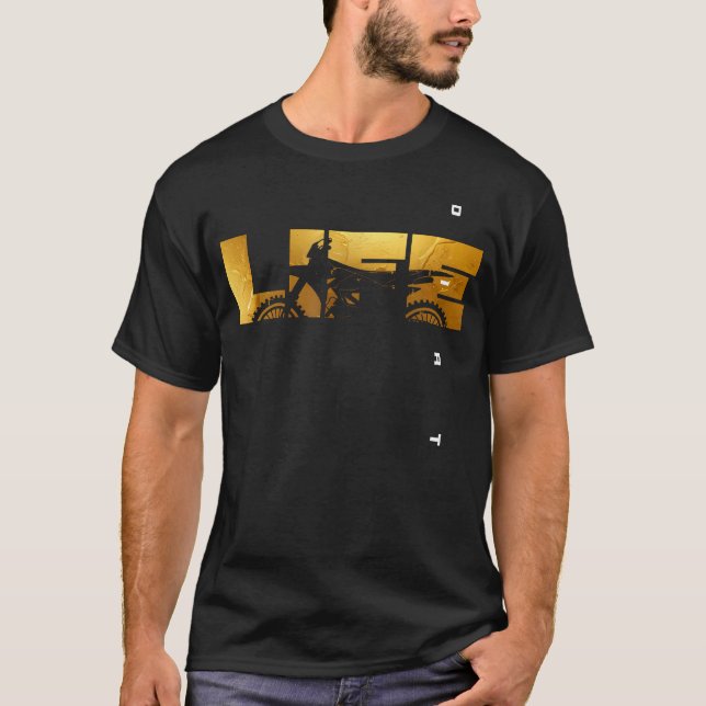 Camiseta Moto de Cross (Anverso)