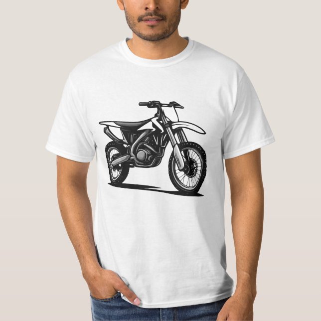 Camiseta Moto de cross  (Anverso)
