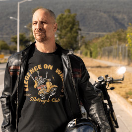 Camiseta Moto de estilo con nuestro elegante club de motoci