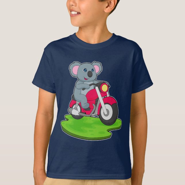 Camiseta Moto de Koala (Anverso)