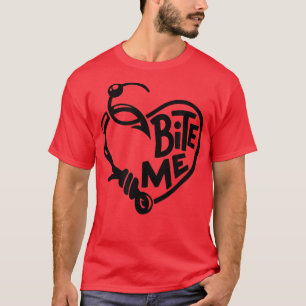 Camiseta Moto de los anzuelos de pesca, Pesca con amor, Com