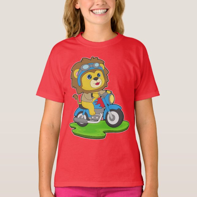 Camiseta Moto de los Leones (Anverso)